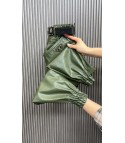 Pantalone cargo ecopelle Grasu