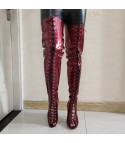 Nofrik very high patent leather boot