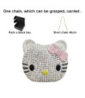 Luxury Rhinestone Handbag Hello Kitty