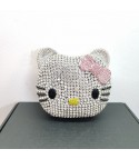 Luxury Rhinestone Handbag Hello Kitty