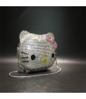 Luxury Rhinestone Handbag Hello Kitty