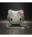 Luxury Rhinestone Handbag Hello Kitty