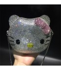 Luxury Rhinestone Handbag Hello Kitty