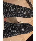 Quilopa rhinestone trousers