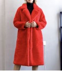 Long stuffed coat