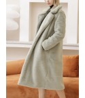 Long stuffed coat