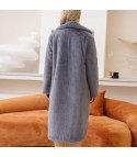 Long stuffed coat