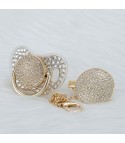 Lux rhinestone pacifier