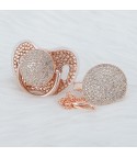 Lux rhinestone pacifier