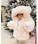 Baby ghrizly bear fur coat