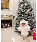 Baby ghrizly bear fur coat