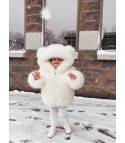 Baby ghrizly bear fur coat