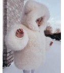 Baby ghrizly bear fur coat