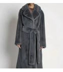 Long stuffed coat