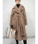 Long stuffed coat