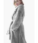 Long stuffed coat