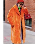 Long stuffed coat