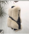 Rockzip fur vest