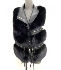 Gilet pelliccia rockzip