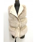 Gilet pelliccia rockzip