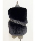 Gilet pelliccia rockzip