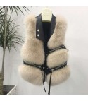 Gilet pelliccia rockzip