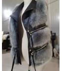 Gilet pelliccia rockzip