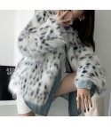 Gtian spotted faux fur