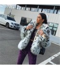 Gtian spotted faux fur