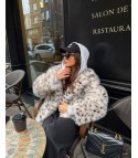 Gtian spotted faux fur