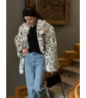 Gtian spotted faux fur