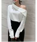 Dfanja one-shoulder shirt