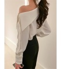 Dfanja one-shoulder shirt