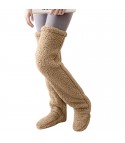 Furry leg warmers