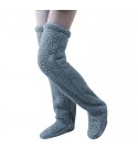 Furry leg warmers