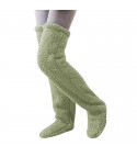 Furry leg warmers