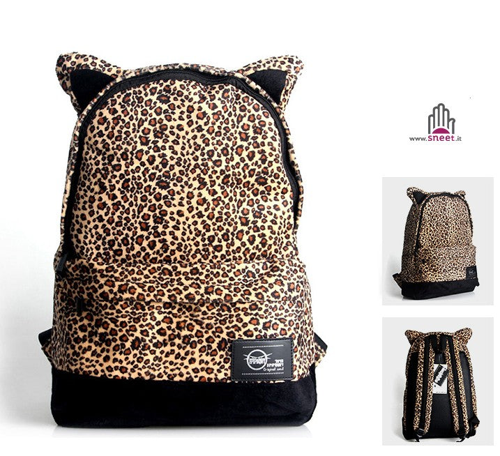 Leopard Backpack