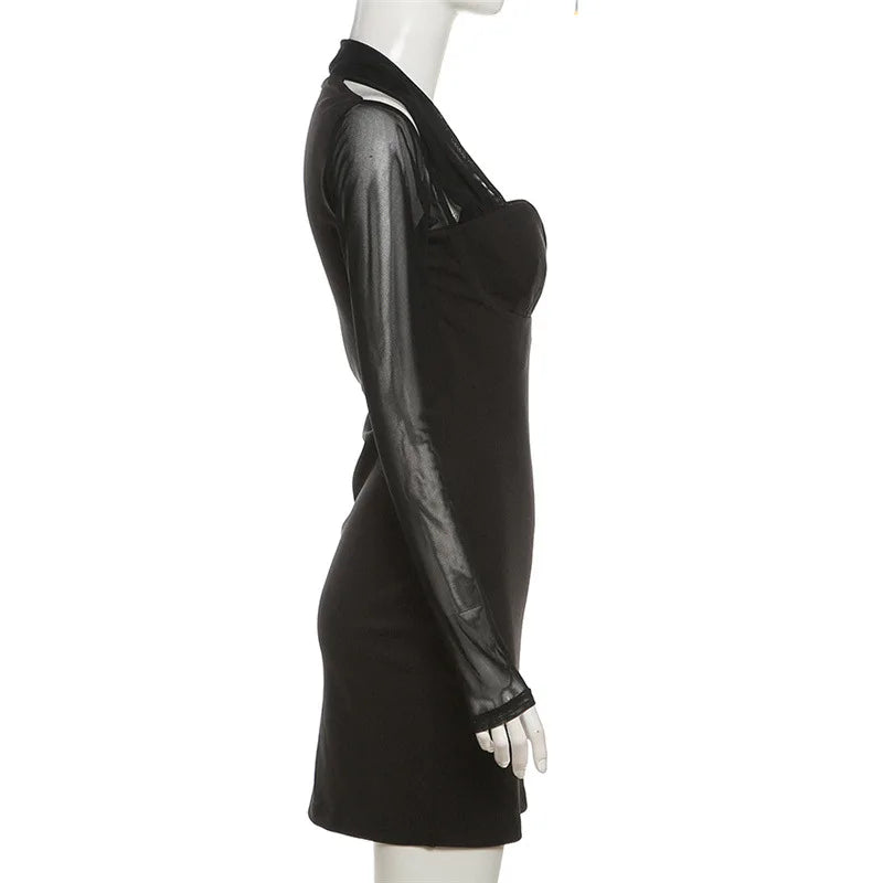 Abitino Superscollo Pady Nero in movimento | Dream Shop