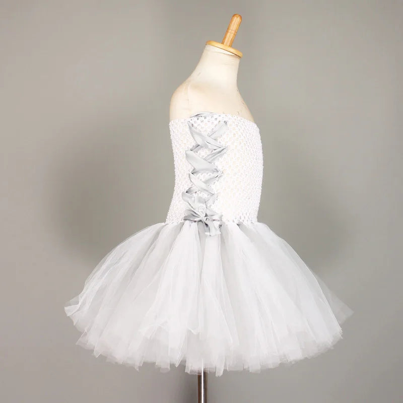 Abito tutù sposa morta bambina 
Costume Halloween in tulle