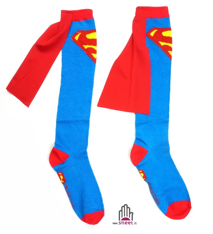 calcetines con capa de Superman