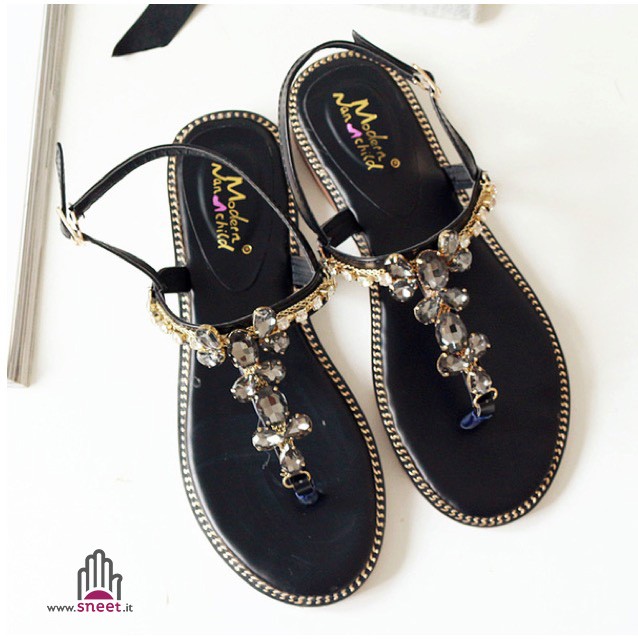 Sandalo gioiello Petrol