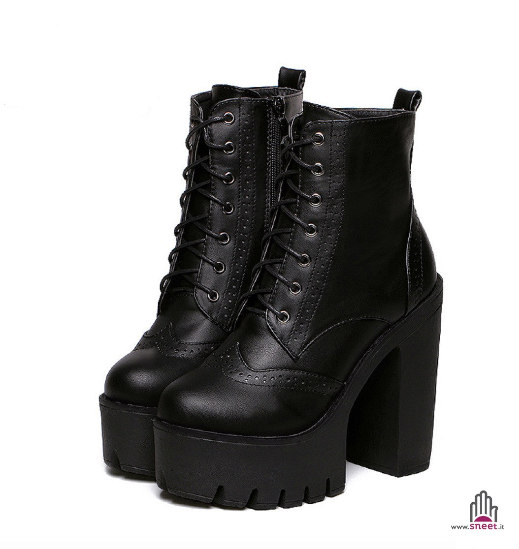 Scarponcino Lacci Plania 14 cm