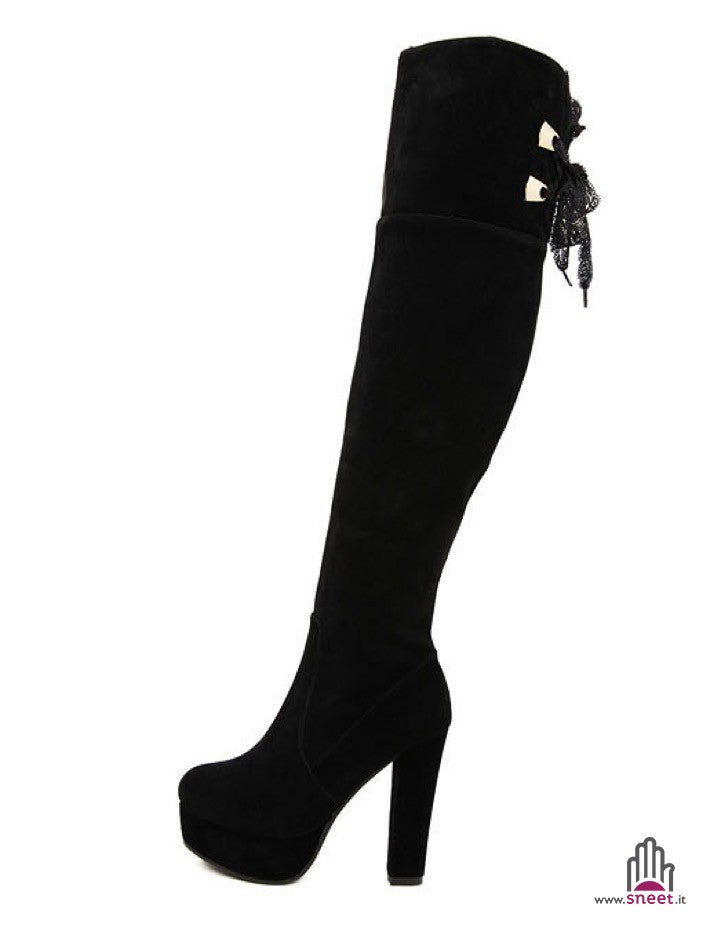 High boot h 50 cm heel 12 cm