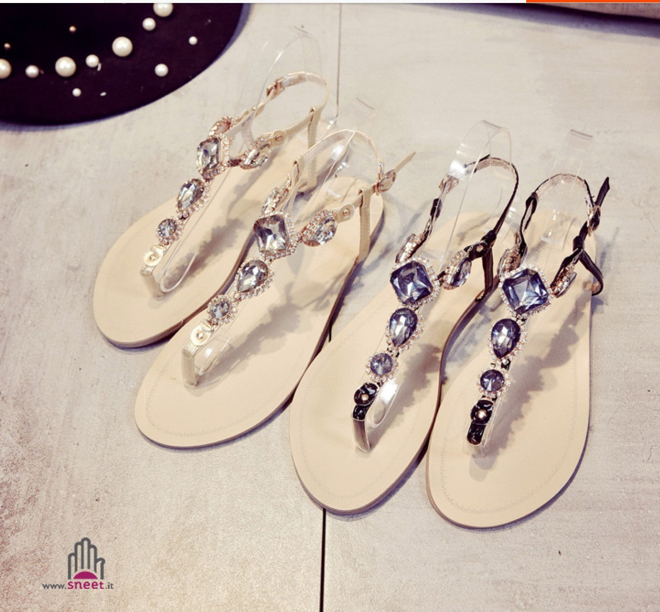 Sandalo gioiello Pissy