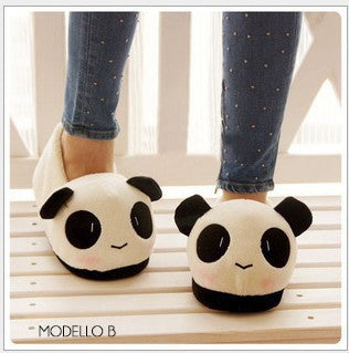 Pantuflas de panda