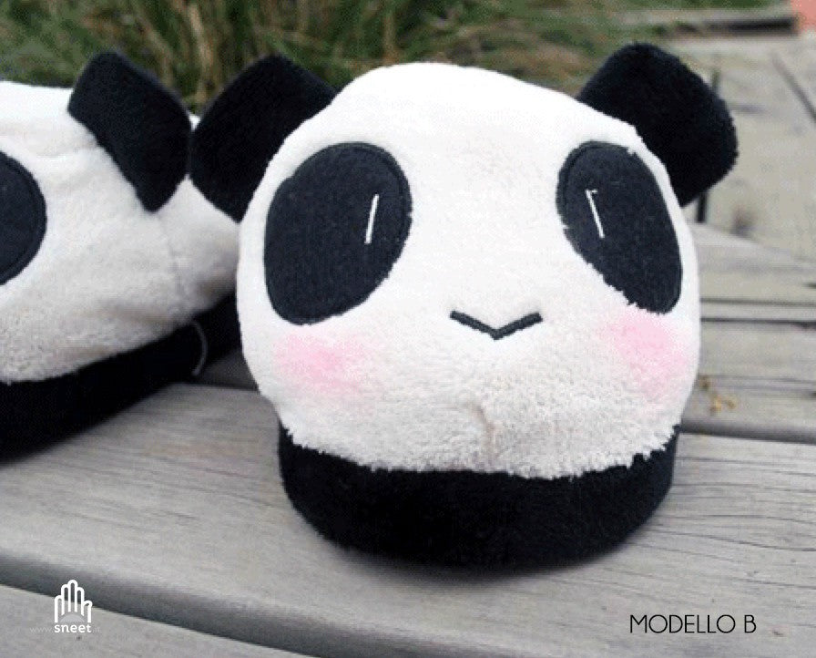 Pantuflas de panda