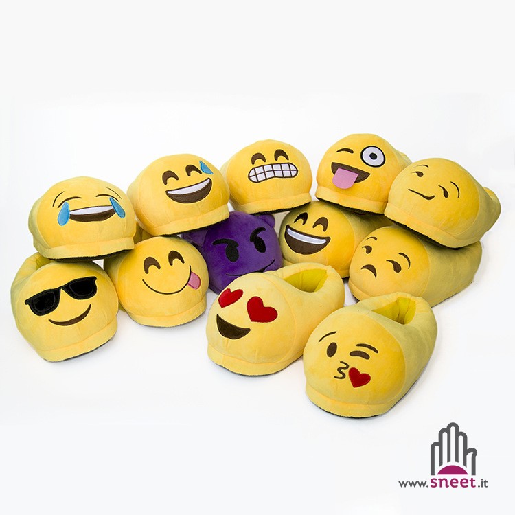 Ciabatte emoticons adulti