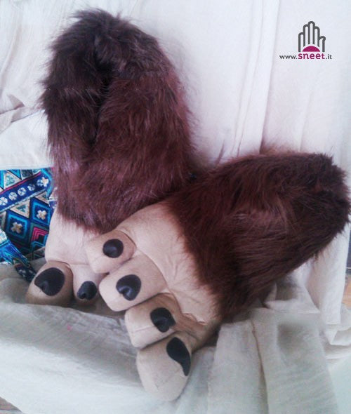 Pantuflas de muñeco de nieve