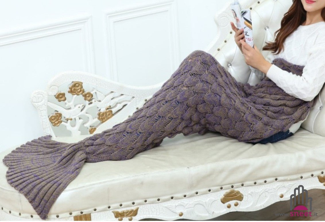Manta de cola de sirena para adultos