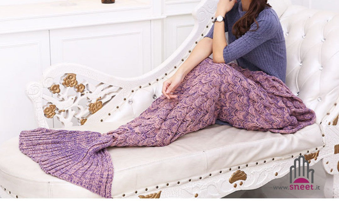 Manta de cola de sirena para adultos